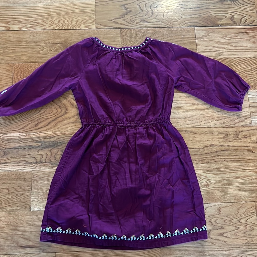 Old Navy Plum dress, girls L - Picture 5 of 8